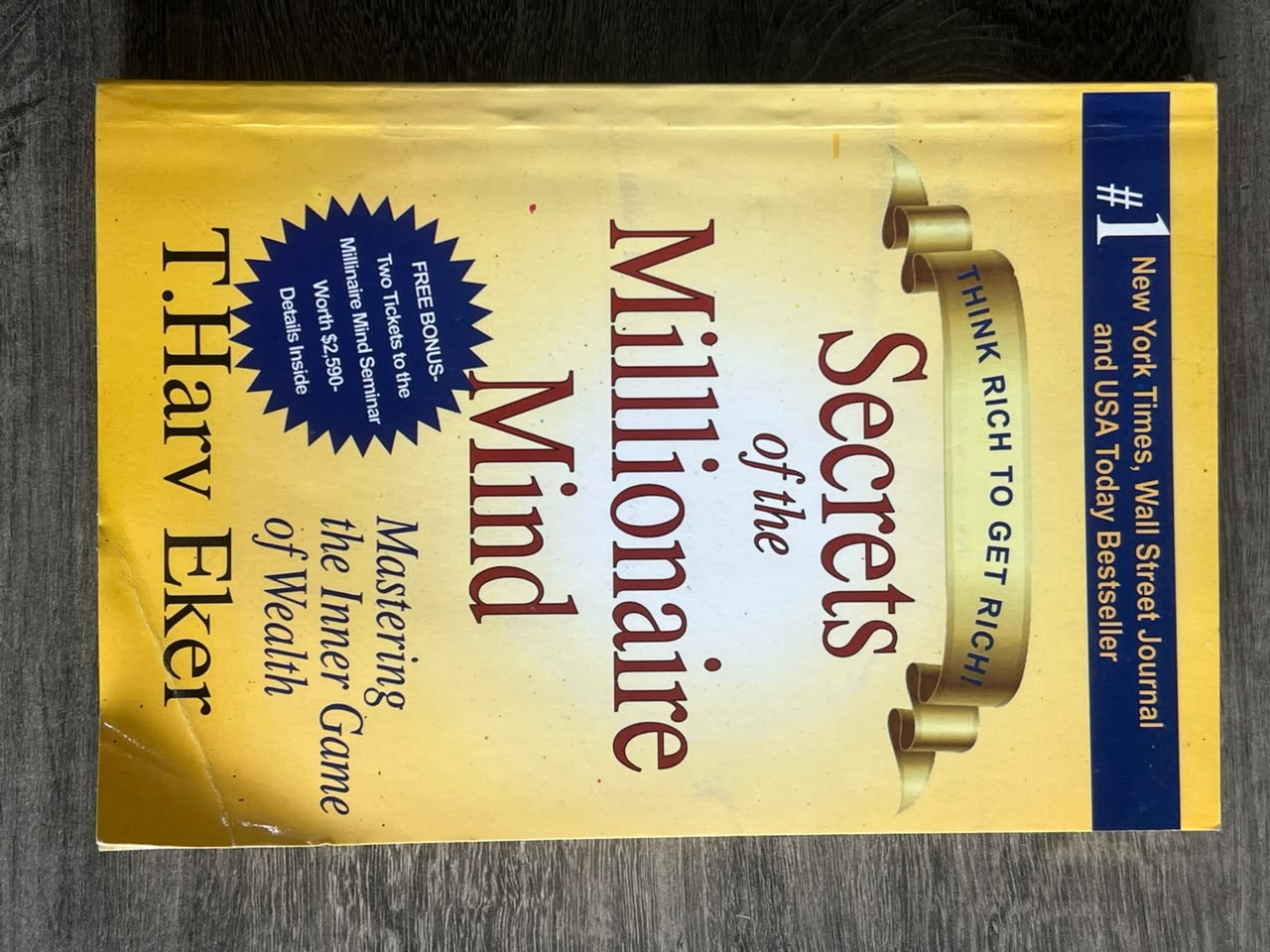 Cover of Secrets of the Millionaire Mind