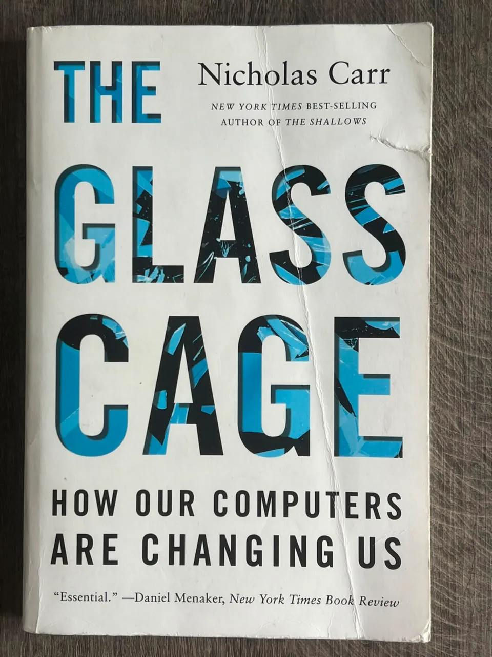 Cover of The Glass Cage: How Our Computers Are Changing Us