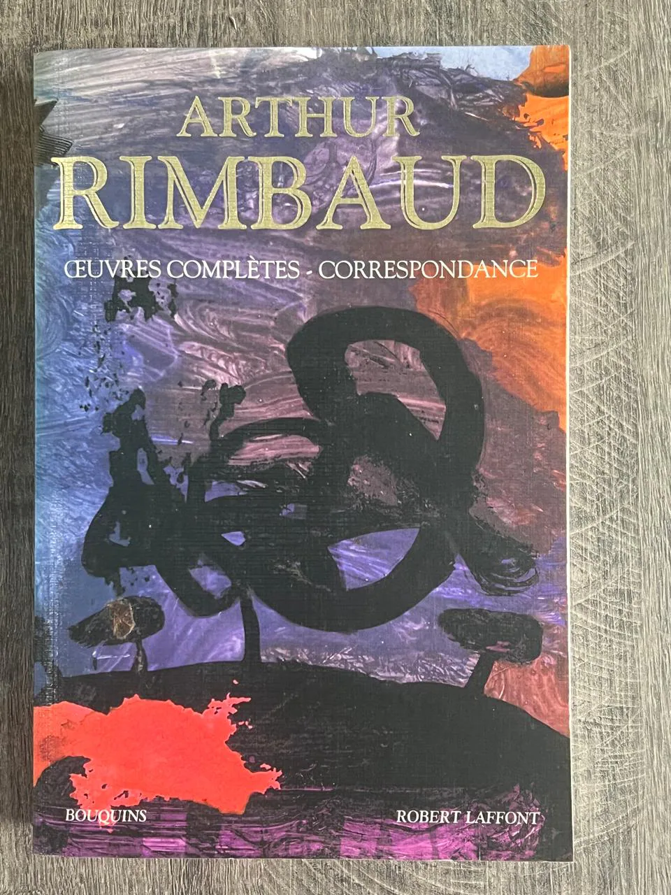 Cover of Arthur Rimbaud – Œuvres complètes, Correspondance