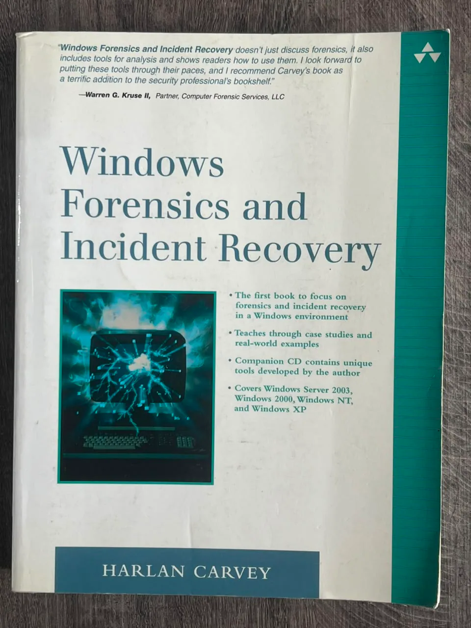 Cover of Windows Forensics and Incident Recovery