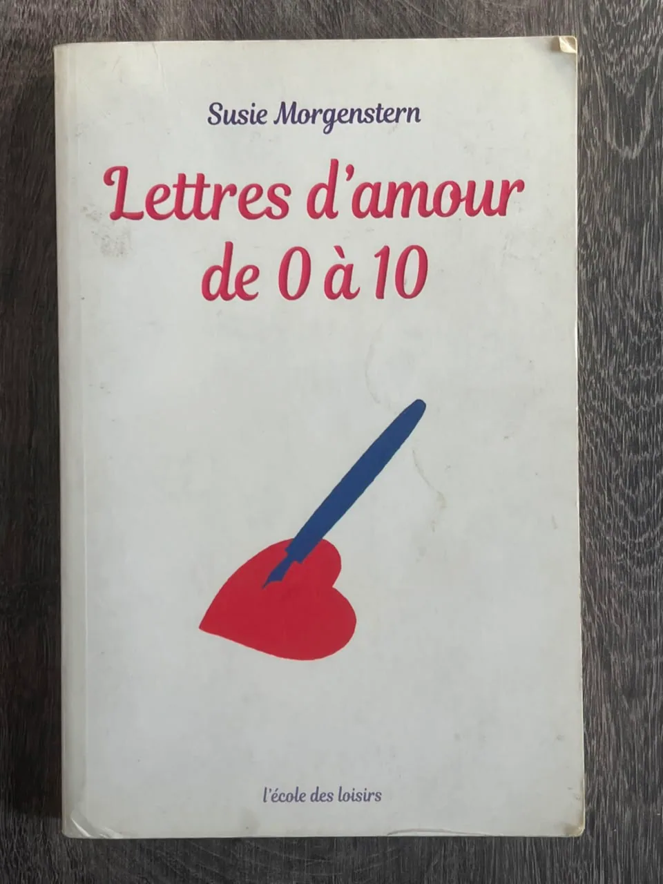 Cover of Lettres d’amour de 0 à 10
