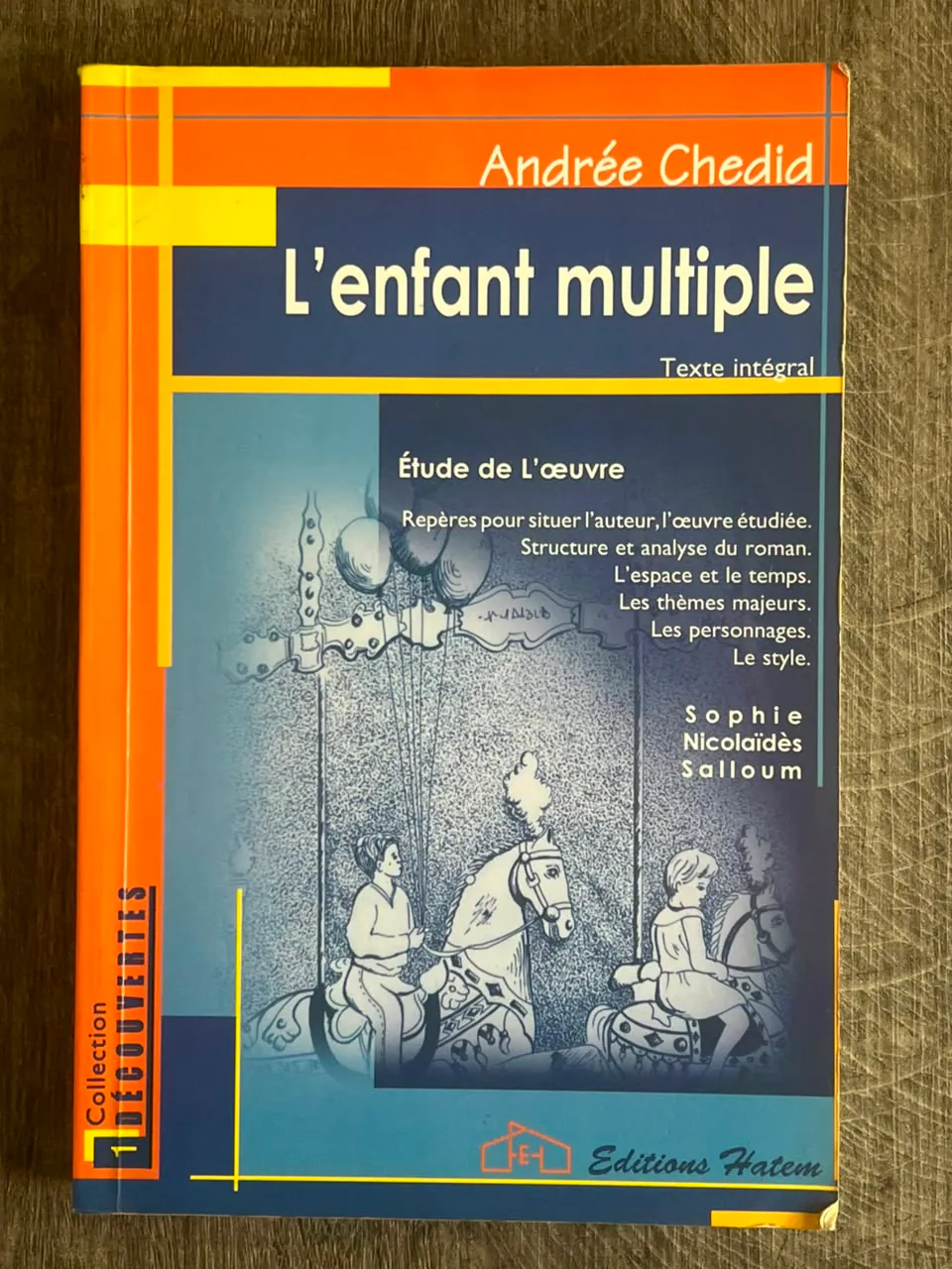 غلاف كتاب L'enfant multiple