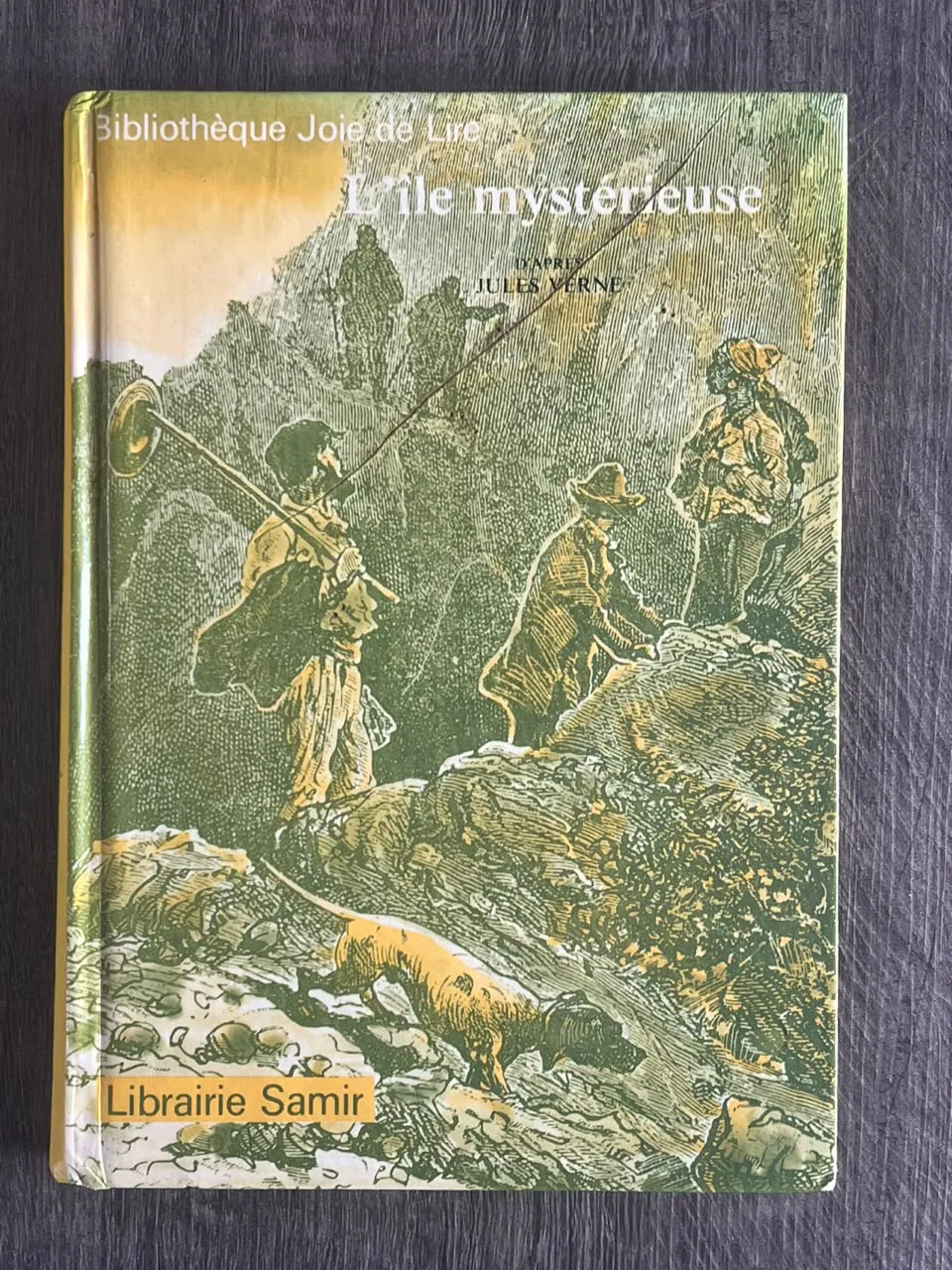 غلاف كتاب L’Île mystérieuse